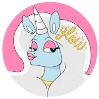 Unicorns Unicorn Sticker Sticker by Glow The Unicorn