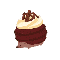 Hedgehog Forester Sticker