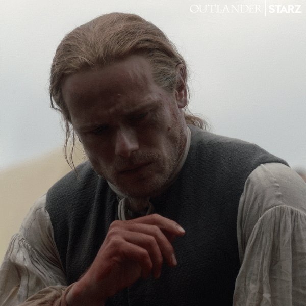 Sam Heughan Reaction GIF by Outlander
