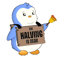 Bitcoin Penguin Sticker by Pudgy Penguins