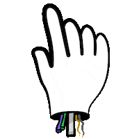 Hand Click Sticker by The Upcycling Camper
