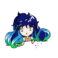 Chibi What Sticker