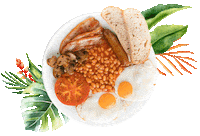 TheBenedict brunch benedictbarcelona thebenedict brunchbarcelona Sticker