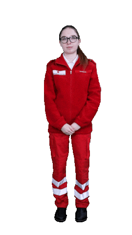 Gebärdensprache Roteskreuz Sticker by Österreichisches Rotes Kreuz