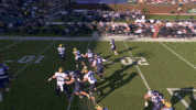 Northwestern Football Running GIF by Northwestern Athletics