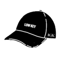 hat lowkey Sticker by IGK Hair