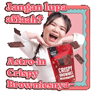 Happy Brownies Sticker by astronauts.id