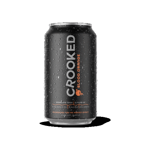 CrookedBeverageCo crooked crookedbeverage sparklingtonic sparklingbeverage Sticker