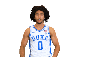 College Basketball Kiss Sticker by Duke Men's Basketball