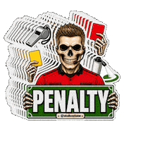 Soccer Halloween Sticker
