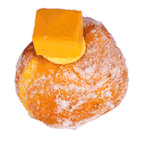 mamasonsdirtyicecream london ice cream donut halo Sticker
