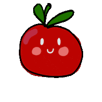 Fruits Tomato Sticker