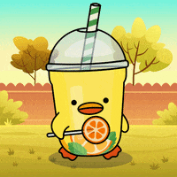 digitalducks stabby quacks cartoon duck digital ducks GIF