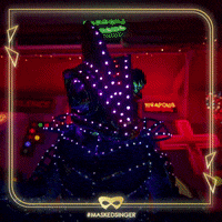 Rita Ora Neon GIF by The Masked Singer UK