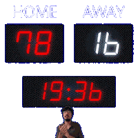16 Away Sticker