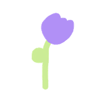 ariesdestrella sad flower triste flor Sticker