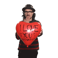 I Love You Kiss Sticker by Hirschmeier Media