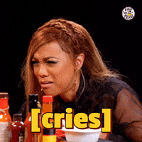Tyra Banks Crying GIF by First We Feast