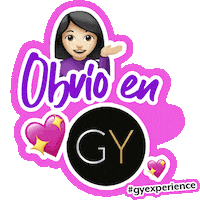 GYexperience nails gy gyexperience obvio en gy Sticker