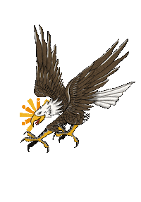 Eagle Ridge Wings Sticker by Sunridge Ski Area