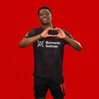 I Love You Heart GIF by Bayer 04 Leverkusen
