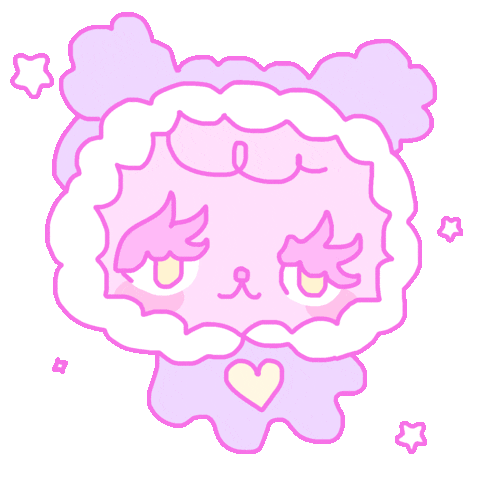 Pink Winter Sticker by cait robinson