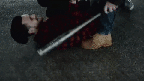 jamieorourkeactor giphyupload fight angry stop GIF
