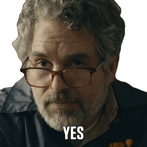 Mark Ruffalo Yes GIF by HBO Max