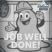 Black And White Good Job GIF by Reliant Plumbing
