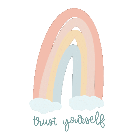 Vivirconartehn wow yes sticker rainbow Sticker