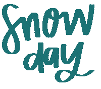 Snow Day Sticker