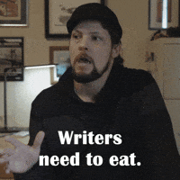 Writer Need To Eat GIF by Cabin 9 Films