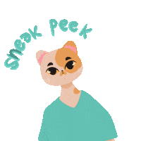 Work In Progress Cat Sticker by Poupoutte