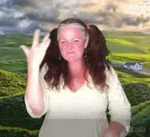 American Sign Language Point GIF by CSDRMS