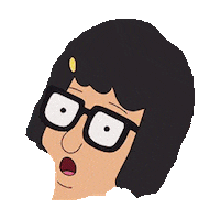 bobs burgers tina STICKER by imoji