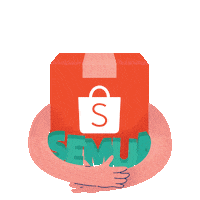 Shopeeid Oren Sticker by Shopee Indonesia