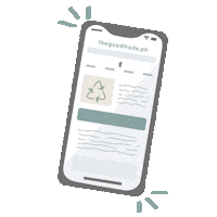 Shopping Phone Sticker by The Good Trade PH