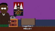 man hello GIF by South Park 