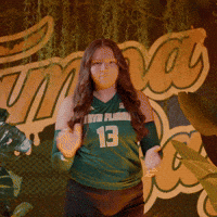 South Florida Volleyball GIF by USF Athletics