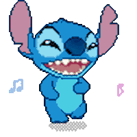 Happy Lilo And Stitch Sticker