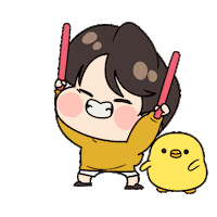 dlosticker kawaii sticker baka dlo Sticker