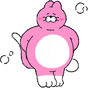 Cat Love Sticker by zizone_official