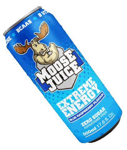 energy boost Sticker by MuscleMooseHQ