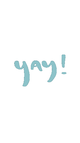 byelizanguyen fun celebration celebrate typography Sticker