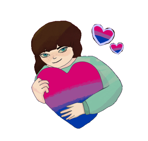 Love Is Love Heart Sticker by Contextual.Matters