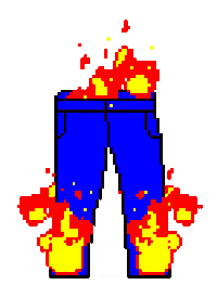 Artificial Intelligence Fire Sticker by PEEKASSO