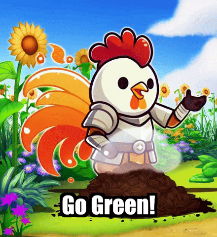 Composting Go Green GIF by Zorooster