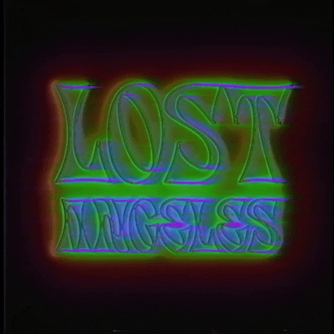 Los Angeles Glitch GIF