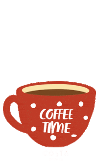 Coffee Time Autumn Sticker by Costa Coffee Polska