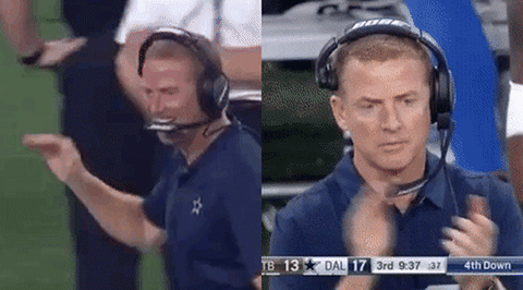 jason garrett clap GIF